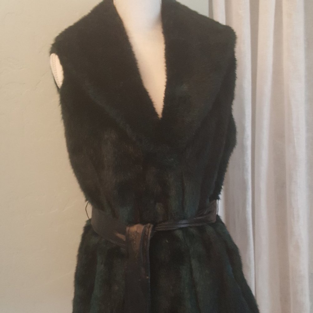 Faux Fur Ellen Tracy Vest